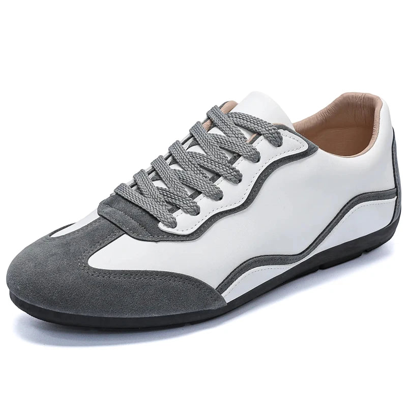 Casual Shoes Loafers British Leather Sneakers Flats Shoes Classic Men Leather Shoes Spring Summer New Trendy Men Shoes