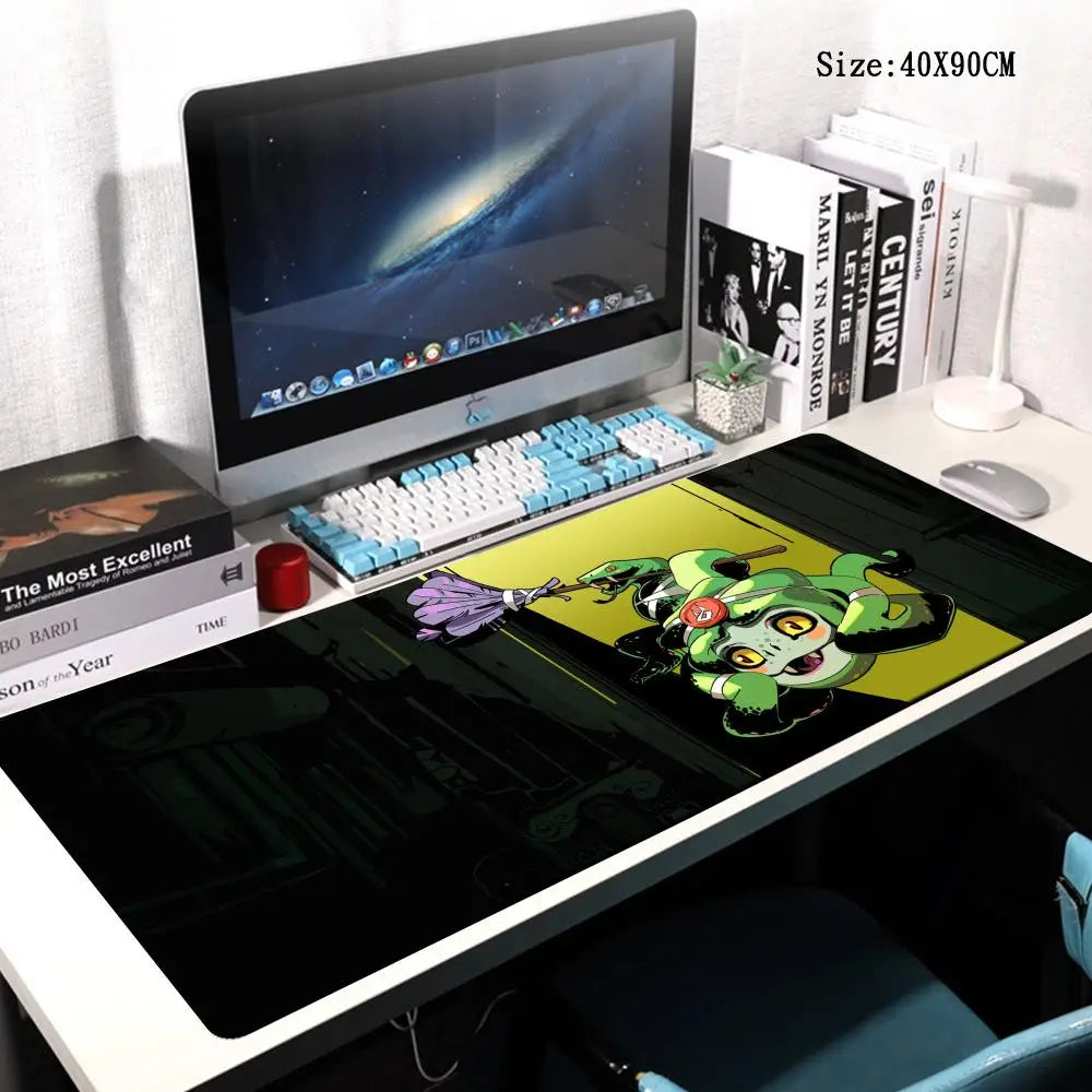 Mousepad XXL Large Custom Home keyboard pad Mouse Mat MousePads Hades Office Carpet Natural Rubber Mouse Mat Desktop Mouse Pad