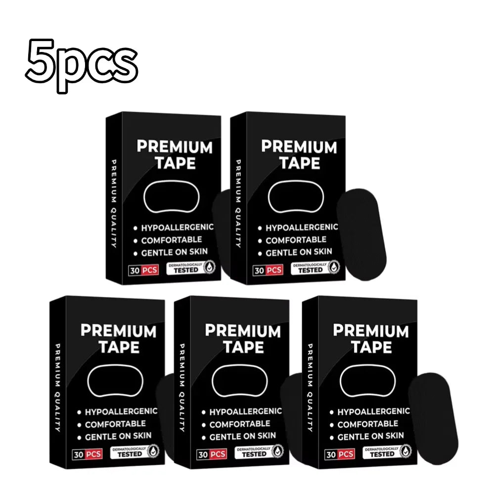 Elastic Sleep Tape for Snoring Stop Snoring Glue Tape Open Mouth Breath Correction Health Care 1/3/5/10 box 