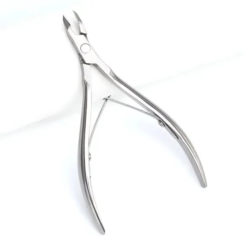Professional Nail Nipper Stainless Steel Cuticle Nail Clipper Art Manicure Pedicure Care Trim Plier Cutter Beauty Scissors Tool