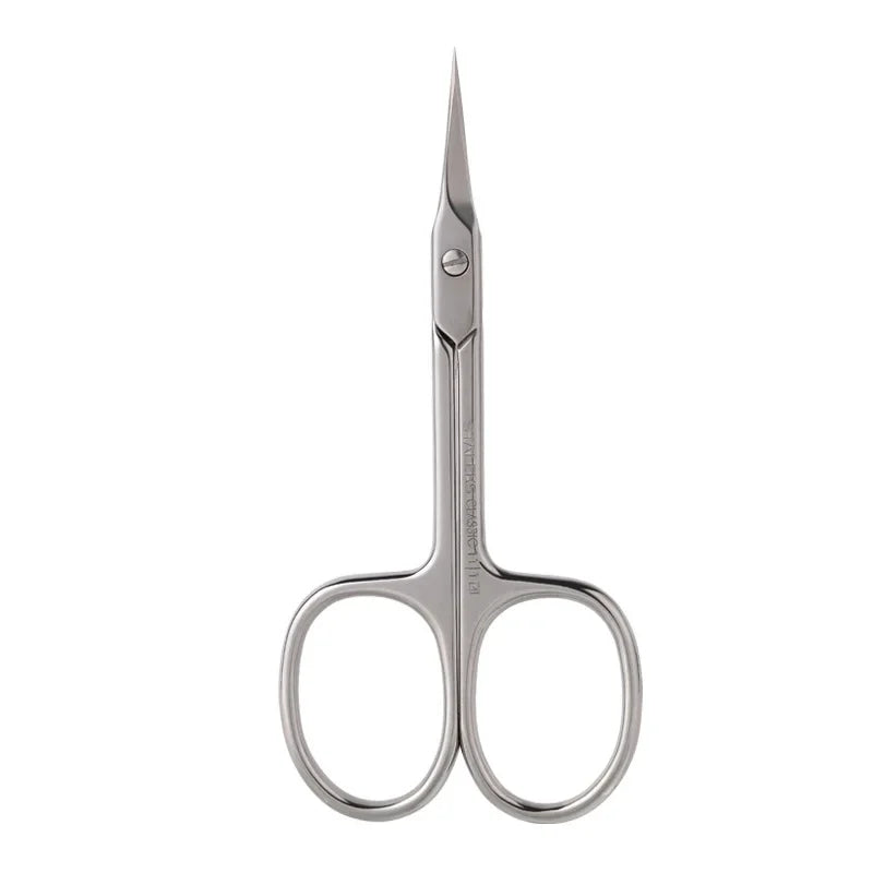 STALEKS Russian Nail Scissors High Quality Stainless Steel Eyebrow Scissors Profession Trim Nose Hair Makeup Tool SC-11-1