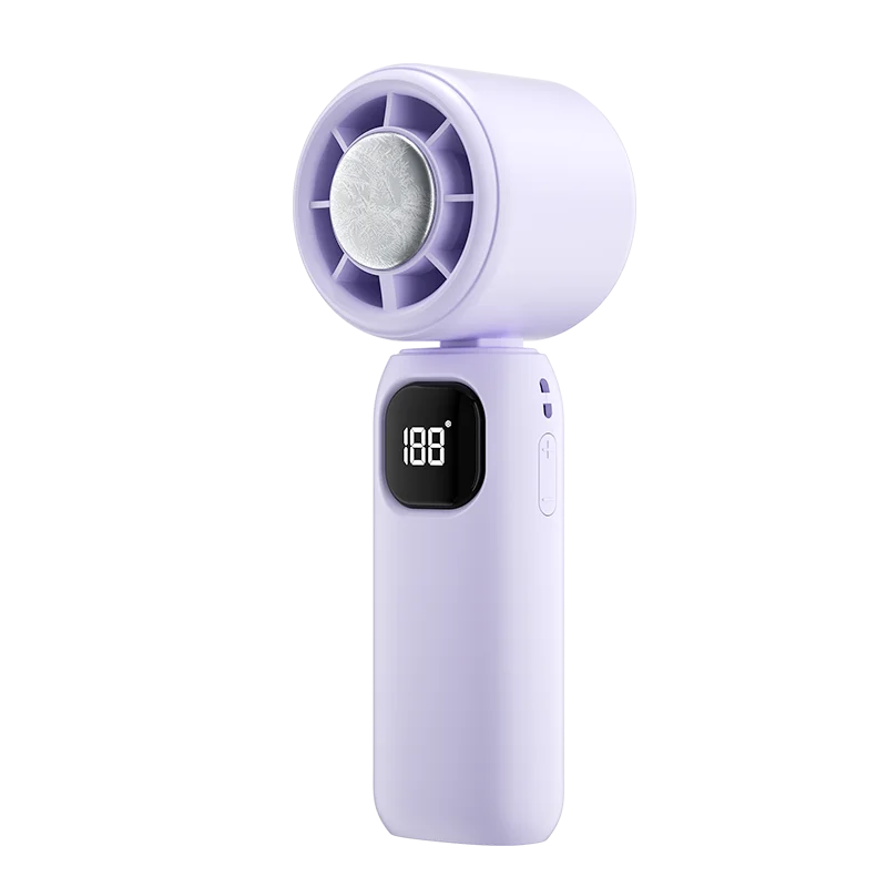 Xiaomini Fan Home Appliance Portable Mini Rechargeable Cooling Handheld Mute Electric Fan Desktop Dual-Purpose Foldable For Camp