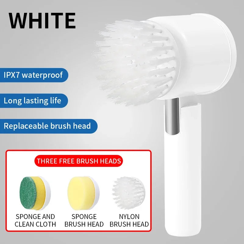 Wireless Handheld Electric dishwasher Kitchen Rechargeable Electric Cleaning Brush Bathroom Tile Professional cleaning Machine