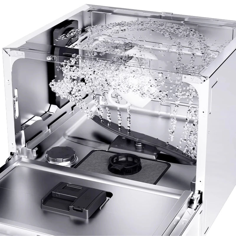 Dishwasher 6 Sets of Desktop Embedded Small Household Fully Automatic Dish Washers Посудомоечная Машина 60cm Посудамойка