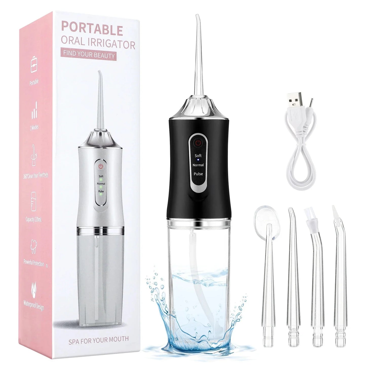 Oral Irrigator Dental Water Jet Flosser Appliance Pick Floss Dentistry Mouth Washing Machine Teeth Whitening Cleaning Tools