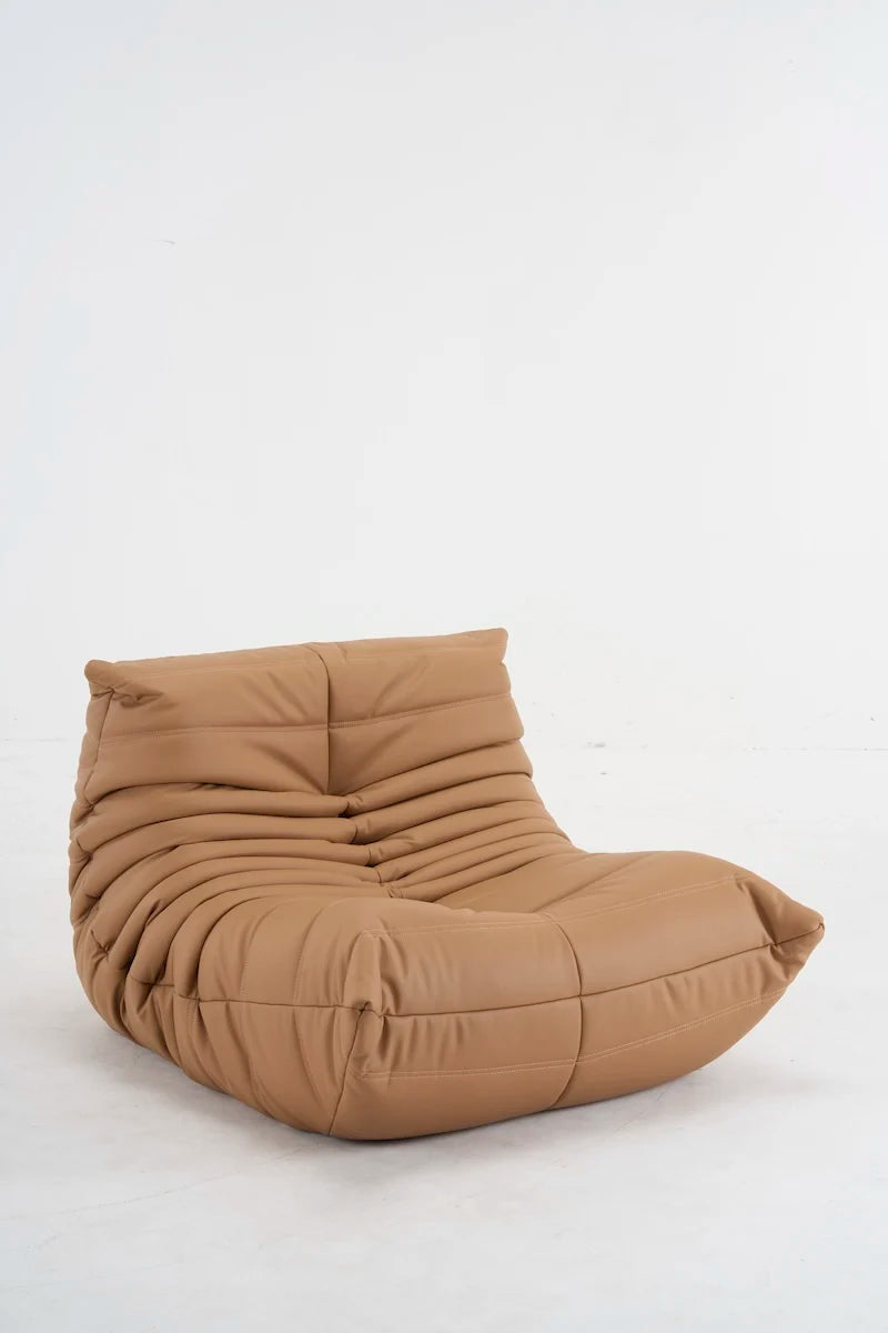 Caterpillar Single Sofa Lazy Couch Tatami Living Room Bedroom Lovely Leisure Single Chair Reading Chair Balcony Rocking Chair