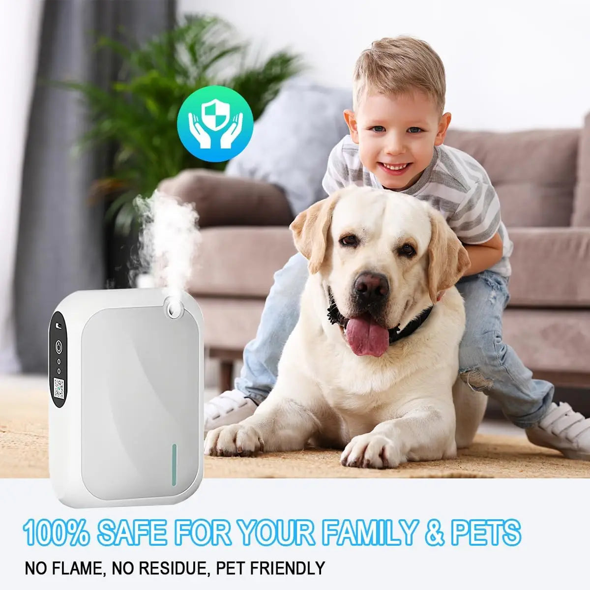 Coverage 200m³ Scent Machine Hotel Aroma Diffuser Wall Mounted Essential Oil Diffuser For Home Fragrance Bluetooth APP Control