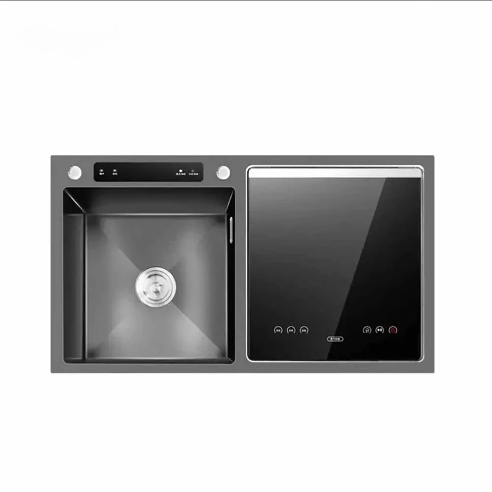 Integrated Sink Dishwasher Hot Design Dishwasher Sink Integrated 8 Sets Of Fully Automatic Household Purification Ultrasonic
