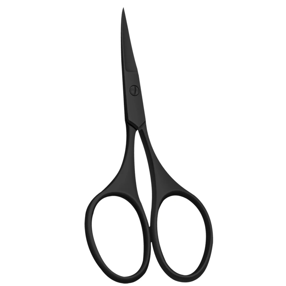 1Pcs Eyebrows Scissors Stainless steel Eyelash Facial Hair Nose Hair Scissors Multi-Purpose Beauty Makeup Scissors Grooming Kit