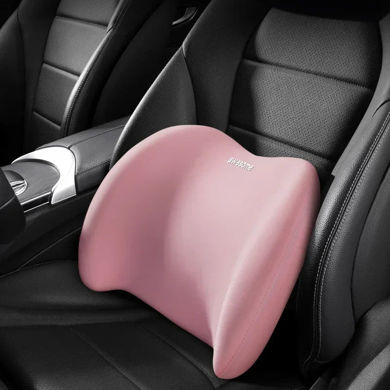 Top Car Headrest Auto Lumbar Pillow Neck Support Seat Travel Guard Travel Guard Soft Friendly Comfortable Anti-static Pillow