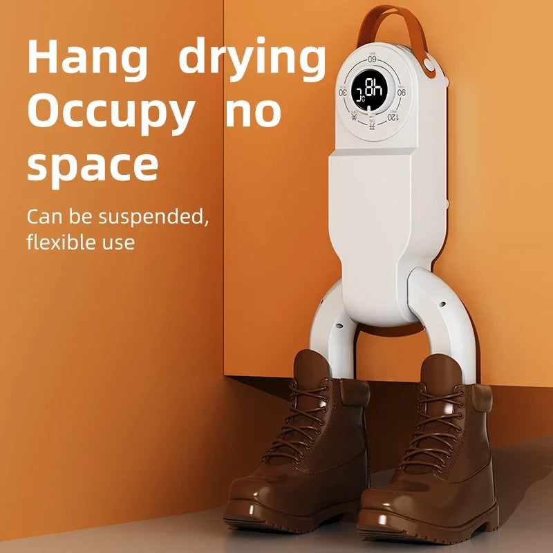 Intelligent Timer Shoe Dryer Adjustable Dryer Quick Drying Deodorizing Sterilizing Shoe Dryer Household Shoe Warmer Heater