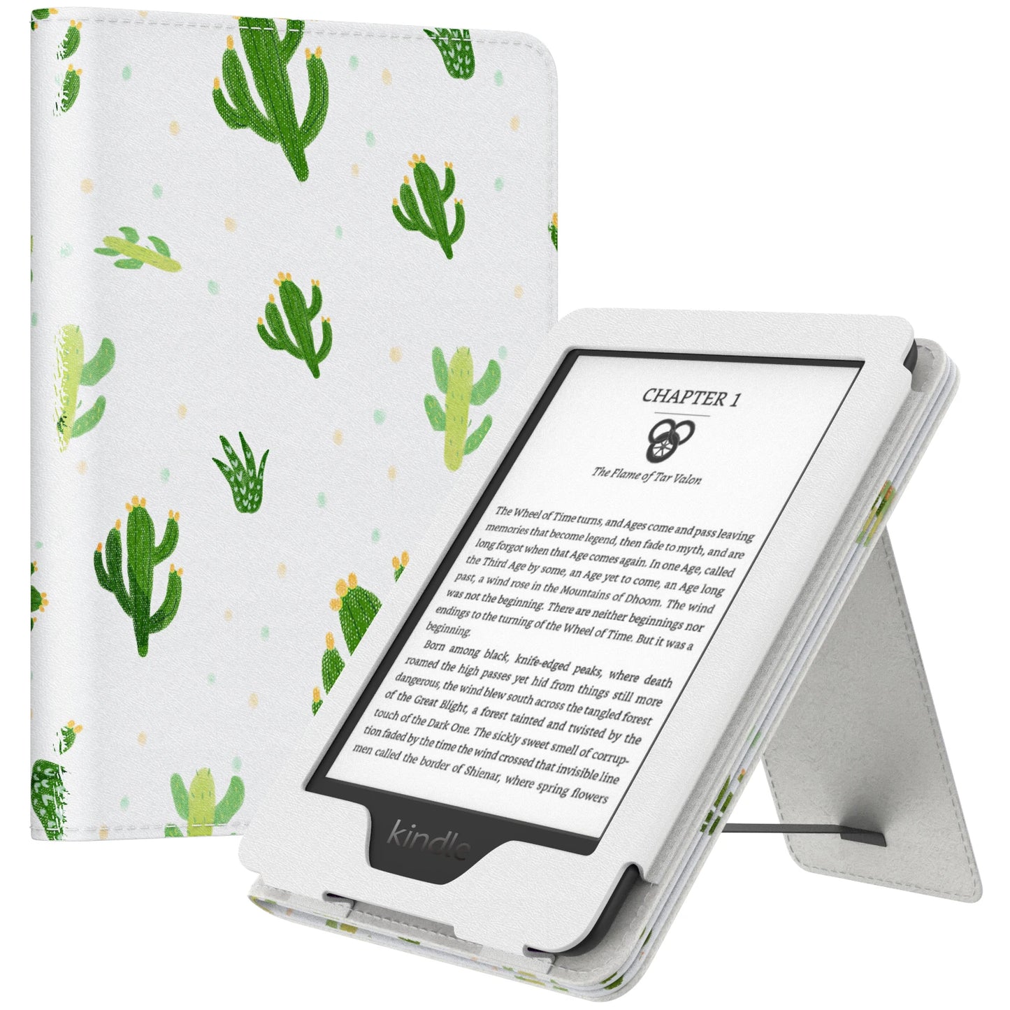 MoKo Case for All-New 6 inch Kindle(11th Generation,2024/2022 Release)/(10th/8th Gen,2019/2016),Ultra Lightweight PU Shell Cover
