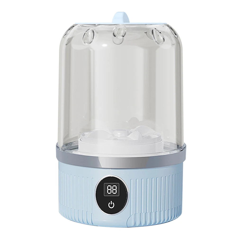 Cordless Small Washing Machine Rechargeable Portable Washing Machine Mini Special Washer for Travel Home and Dormitory