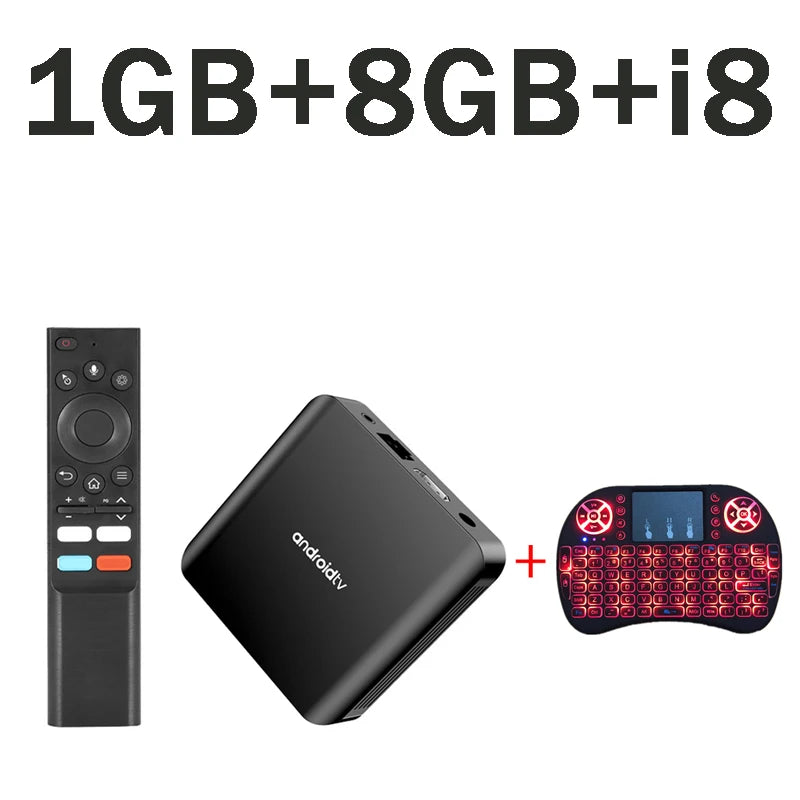 TV98 ATV Plus Smart TV Box Allwinner H313 4G 5G Dual WiFi BT5.0 8K 4K HD Media Player 2GB 16GB Android 14 Set Top Box