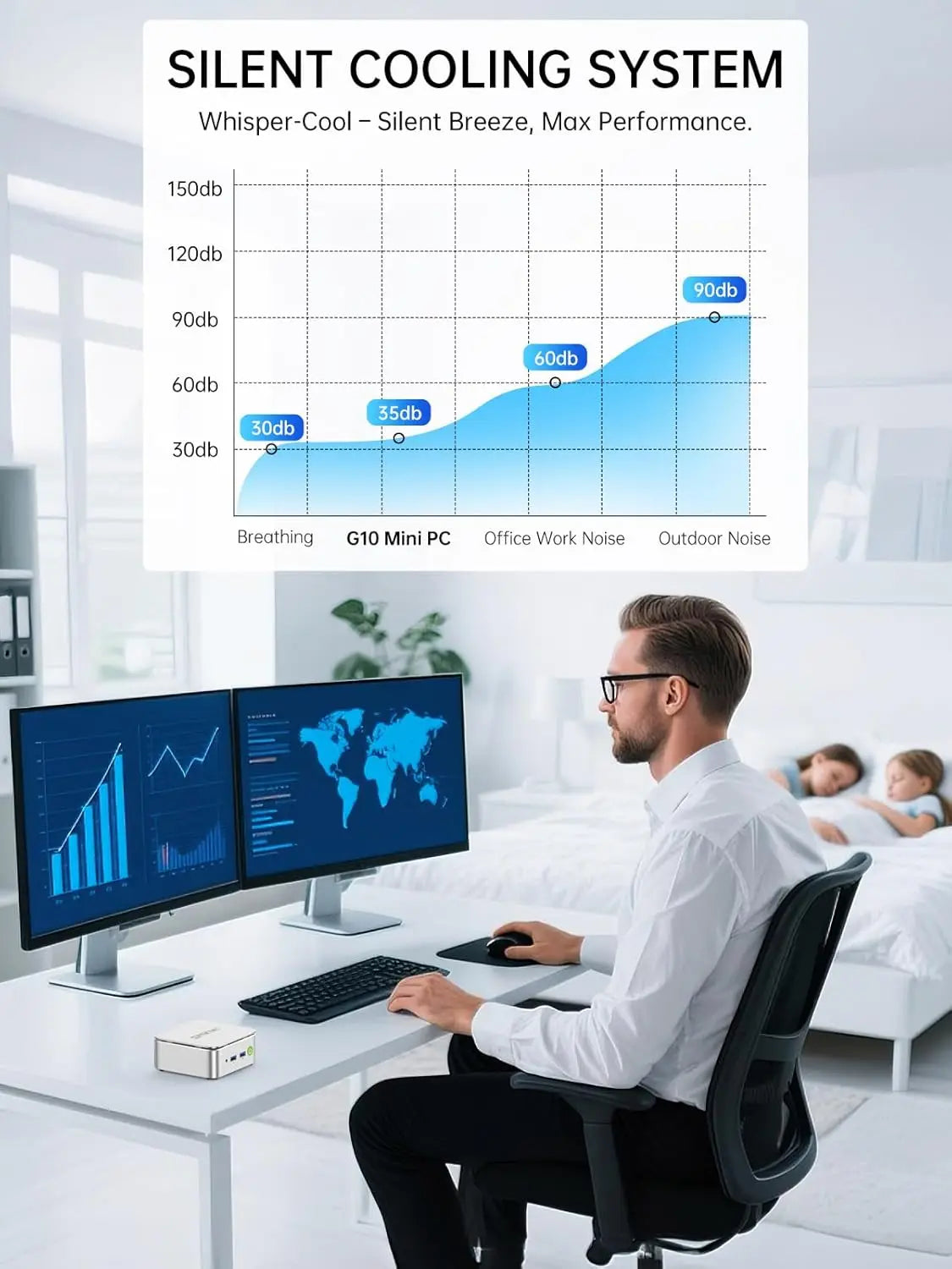 GMK Mini PC, G10 Ryzen 5 3500U (Beats N150/N97), 16GB RAM 512GB SSD 2.5GbE NIC LAN Desktop Computers Office Home Business HTP