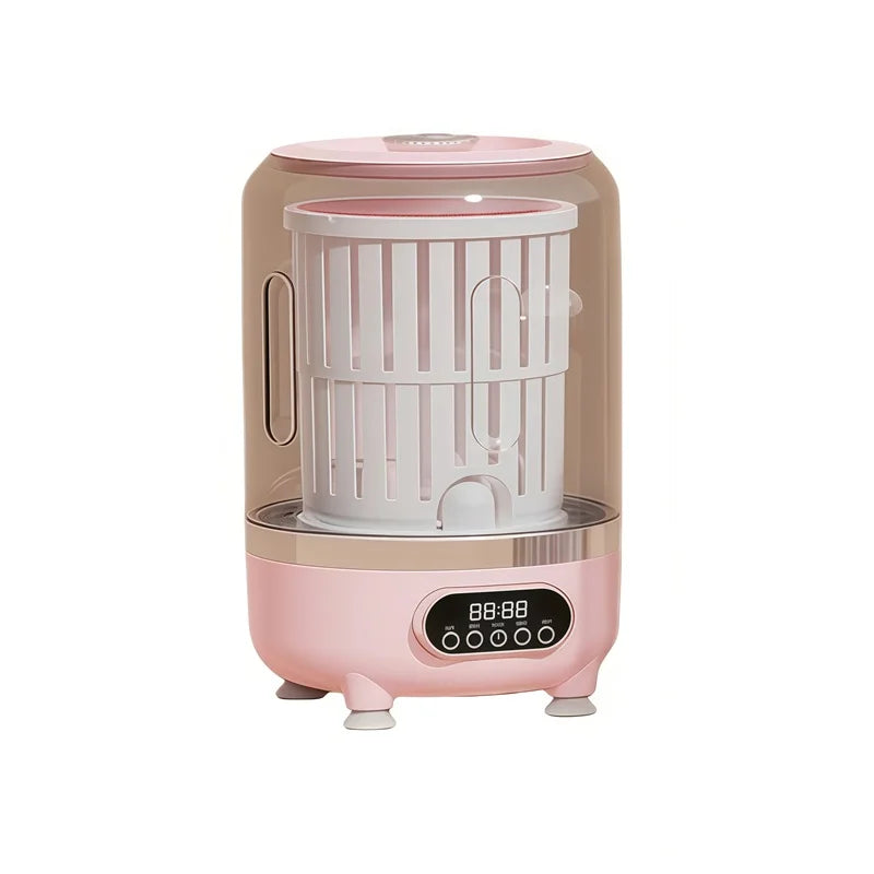 New USB Charging Washing Machine Portable Underwear Cleaner 3L Fully Automatic Socks Washing Machine Dehydratable Laundry Bucket