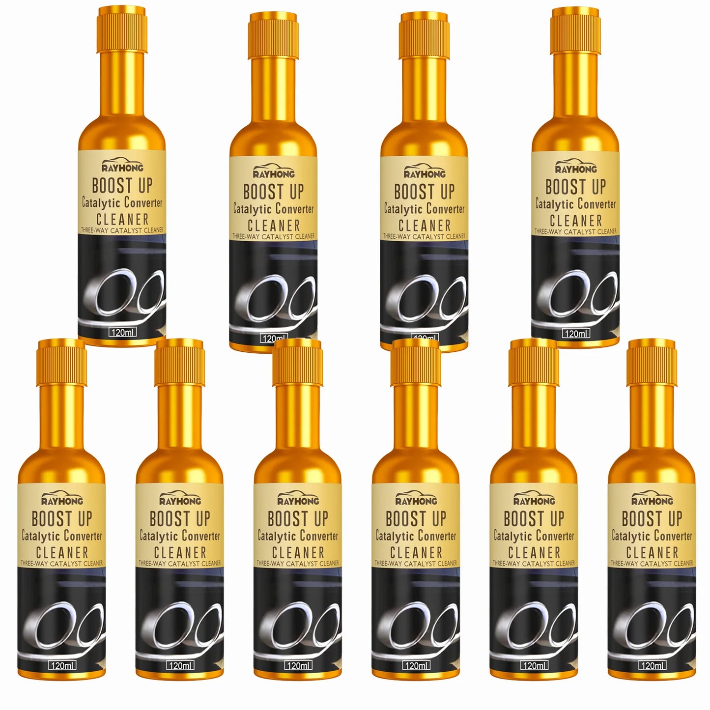 Catalytic Converter Cleaner Engine Carbon Deposit Remover Fuel System Cleaner for Improved MPG and Power Reduces Emissions