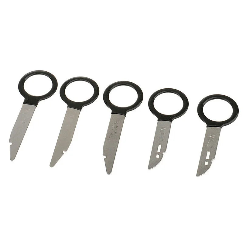 20pcs Stereo Dash CD Player Removal Tool Set Automobile Accessories Car Radio Audio Removal Install Key Kit