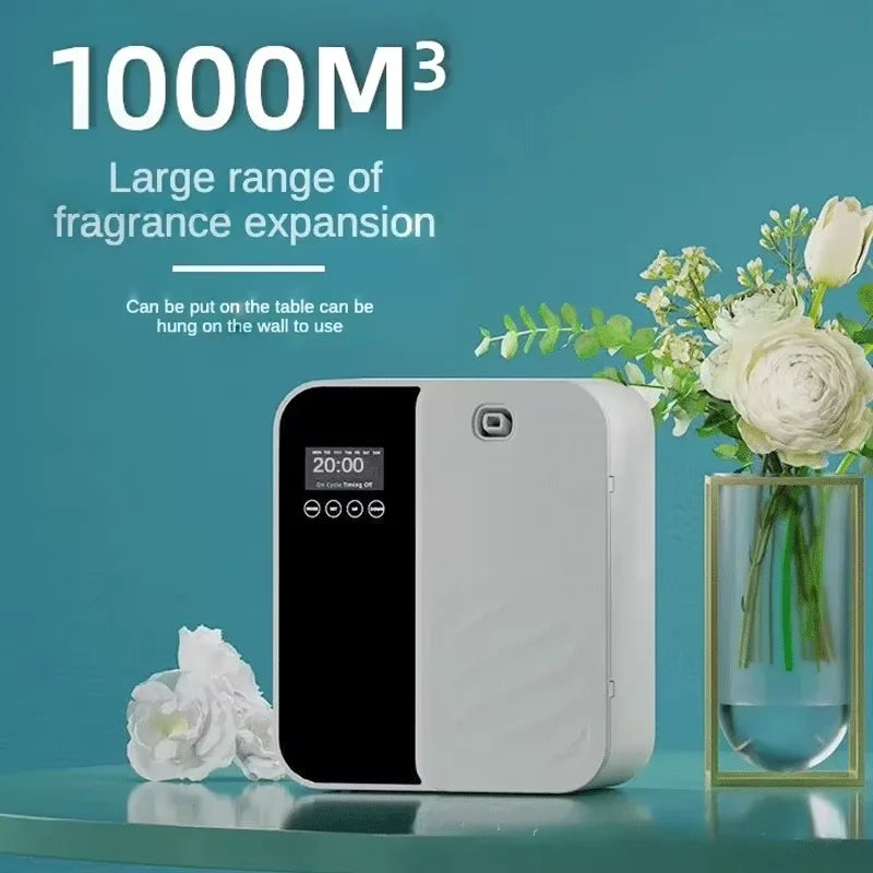 Hotel Aroma Diffuser Machine Wall Mounted Room Fragrance Diffuser Bluetooth Electric Smell Distributor Electric Smell for Home