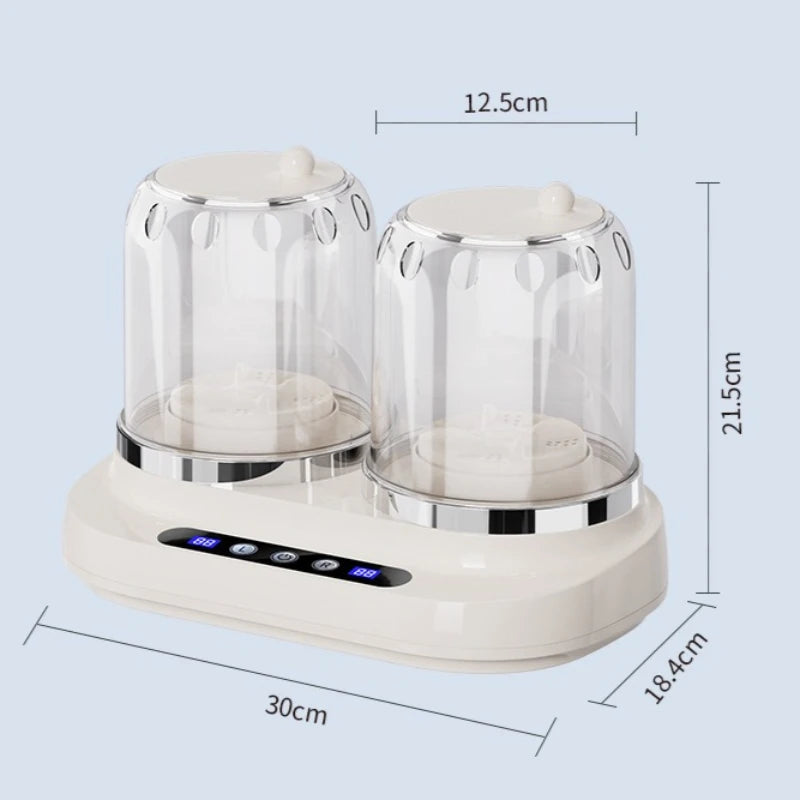Double Cup Charging Small Washing Machine Blue Light Portable Wireless Labor-saving Deep Decontamination Washer Home Appliances