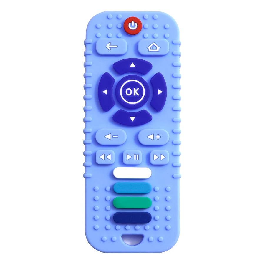 Mother Kids 1PC BPA Free Silicone Baby Toys TV Remote Control Shape Teether Toys Newborn Rodent Chewing Toys Baby Accessories