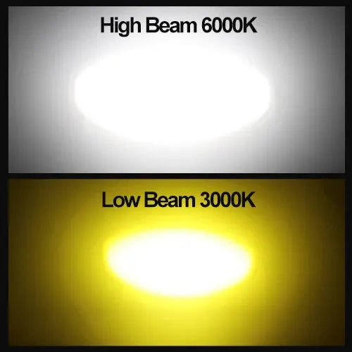 Heyword 70000Lm H4 LED Moto H6 BA20D LED Motorcycle Headlight Bulbs White Yellow Hi Lo Lamp Scooter Accessories Fog Lights 12V