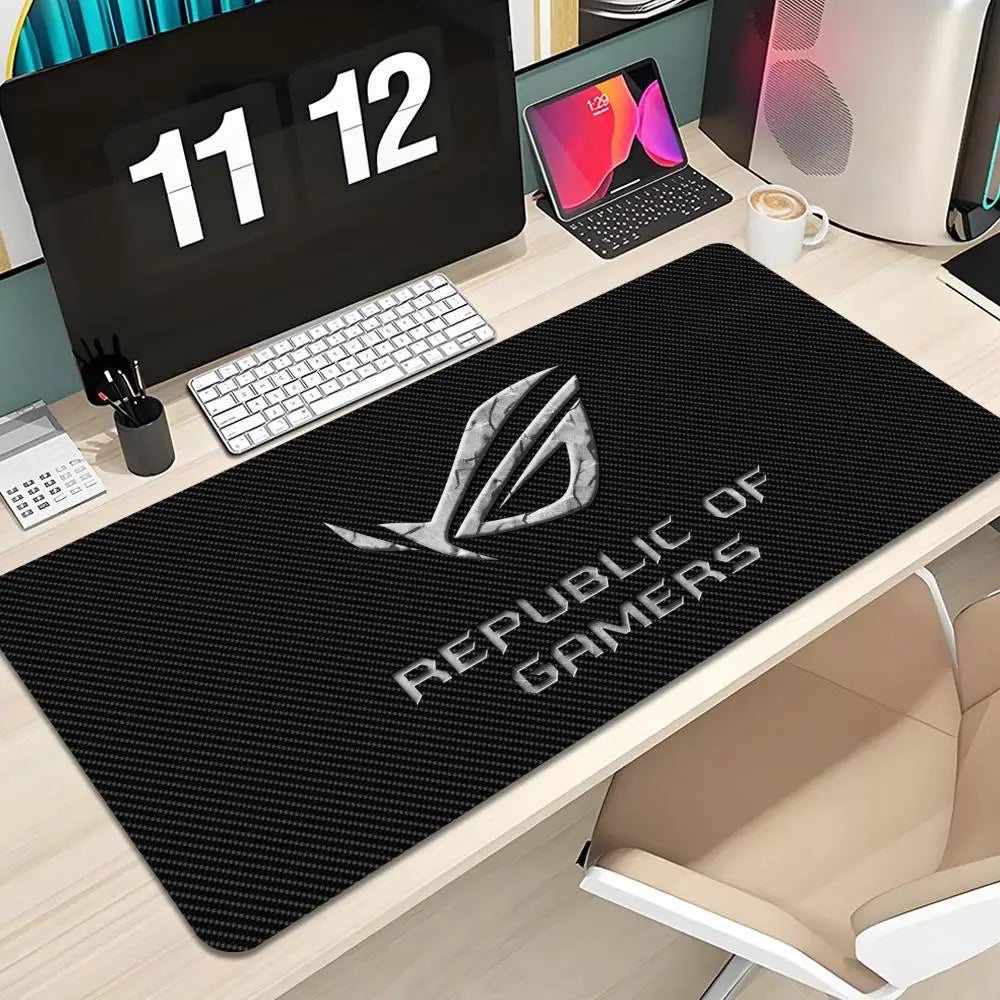 ROG ASUS Mouse Pad Keyboard Mousepad large 1200X600 mm Desk Mat PC Gamer Office Carpet Home Table pad