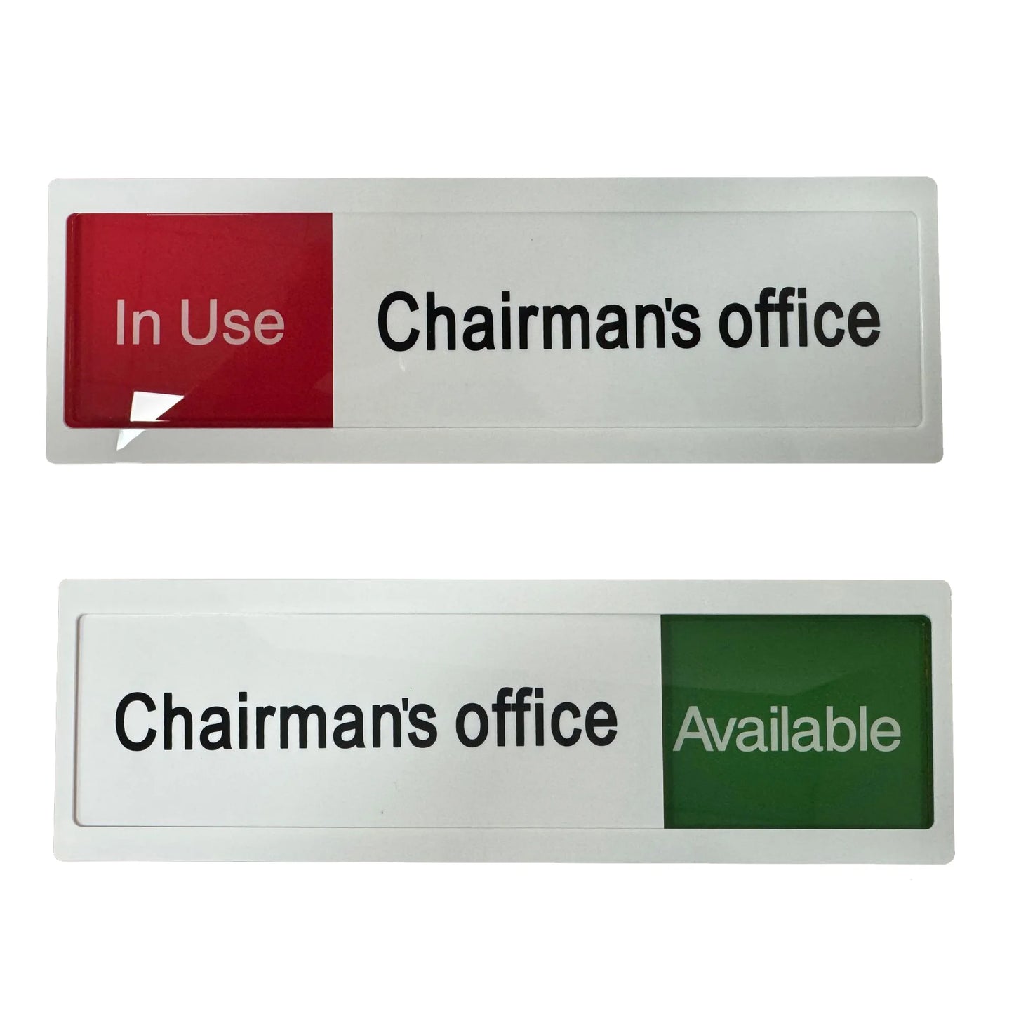 Company Sliding Sign Privacy Signboard Privacy Sign Meeting Reception Room Office Restroom Vacant Occupied Indicator Door Signs