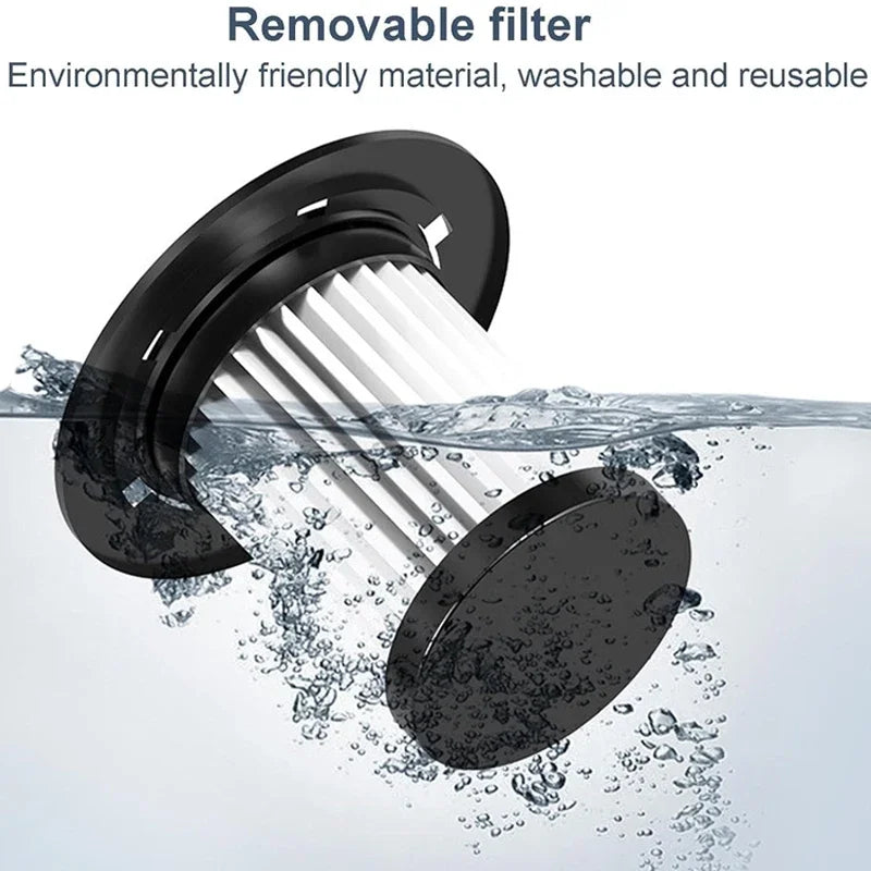 14000pa Led Cordless Vacuum Cleaner Portable Cleaning Machine Wash for Car and Appliances with Large Suction Flow Brushless Moto