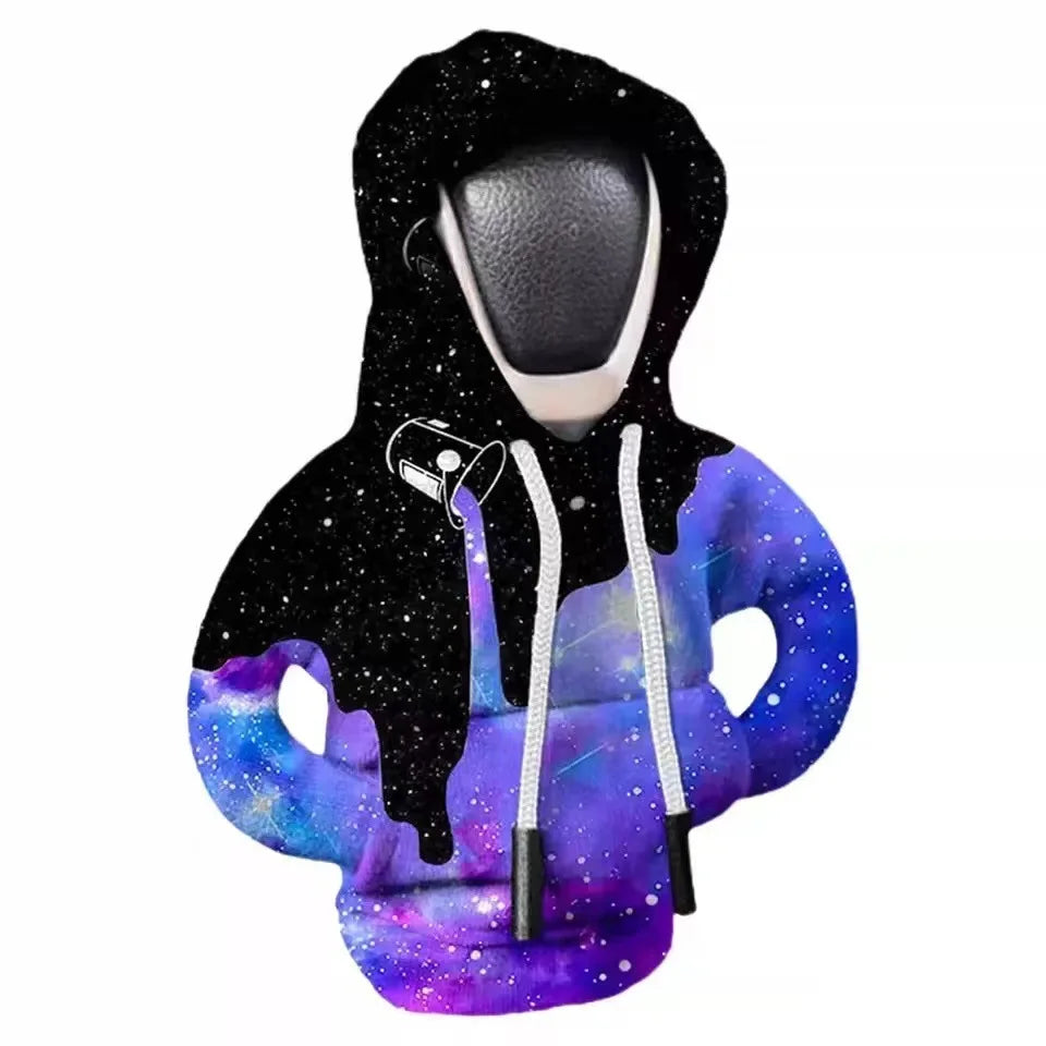 Car Gear Shift Hoodie Cover Shift Cover Gear Handle Decoration Fits Manual Automatic Car Shift Lever Interior Decor Ornament