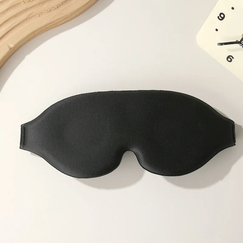 1 Pack 3D Stereo Sleep Mask, Light-Blocking, Non-Pressing on the Eyes, Suitable for Lunch Breaks and Travel, All-In-One Eye Protection Mask, Two Colors to Choose From, Comfortable, a Must-Have Gift for Holidays, Sleep Mask