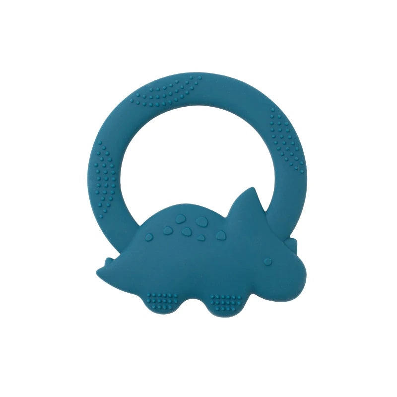 Newborn Baby Soft Silicone Molar Toy Food Grade Cute Pacifier Soothing Teether BPA Free Infant Nursing Chewing Bebe Teething Toy