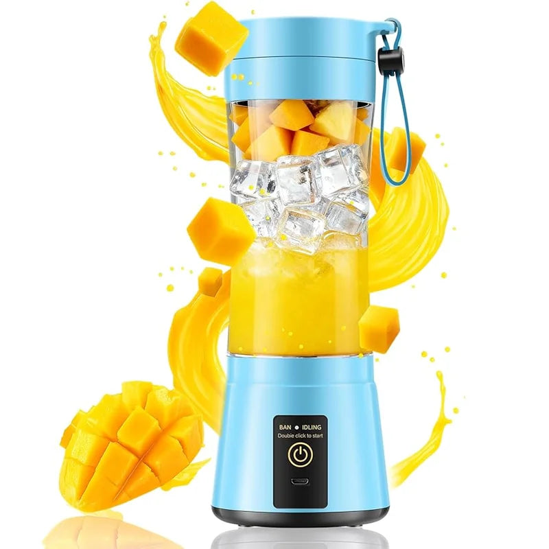 Portable Juicer Fruit And Vegetable Mixed Juicer USB Charging Wireless Juicer Home Appliance Suitable for Travel And Fitness