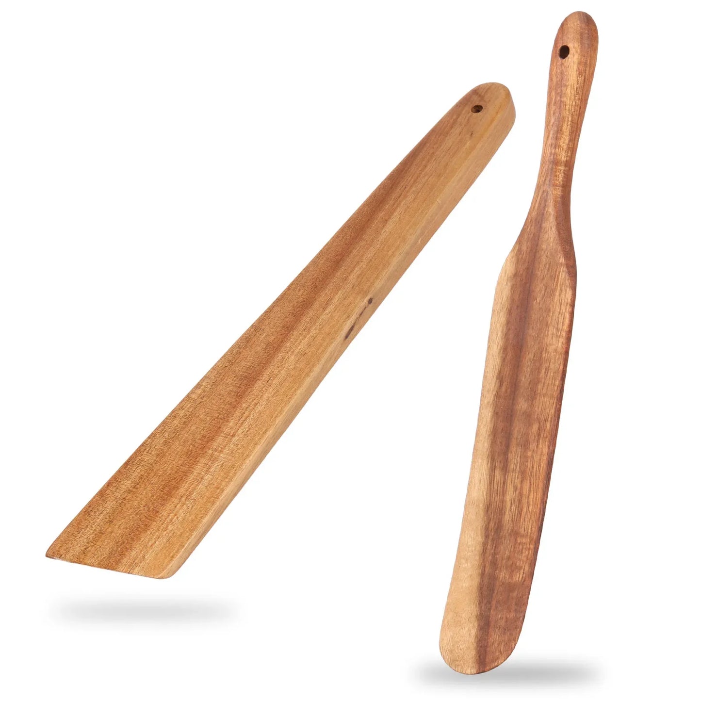 Wooden Spurtle Wooden Spatula Sourdough Pizza Server Long Kitchen Appliances Wooden Turner Non-Stick Cooking Utensils Salad
