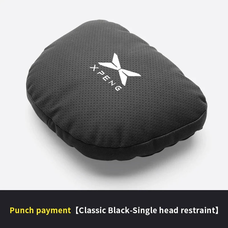 XPENG P5 P7 G3 G6 G9 X9 N5 F57 BETA Car Headrest Neck Support Seat Lumbar Cushion Breathable Soft Neck Pillow Auto Accessories