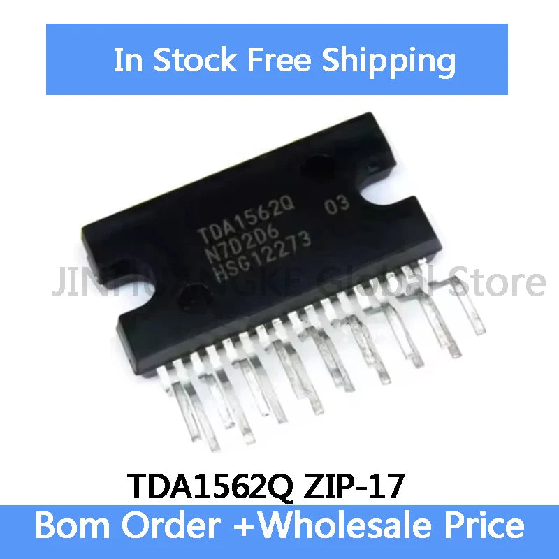 (1-10pieces) TDA1562Q car amplifier audio host computer board ZIP-17 100% quality IC in Stock Wholesale