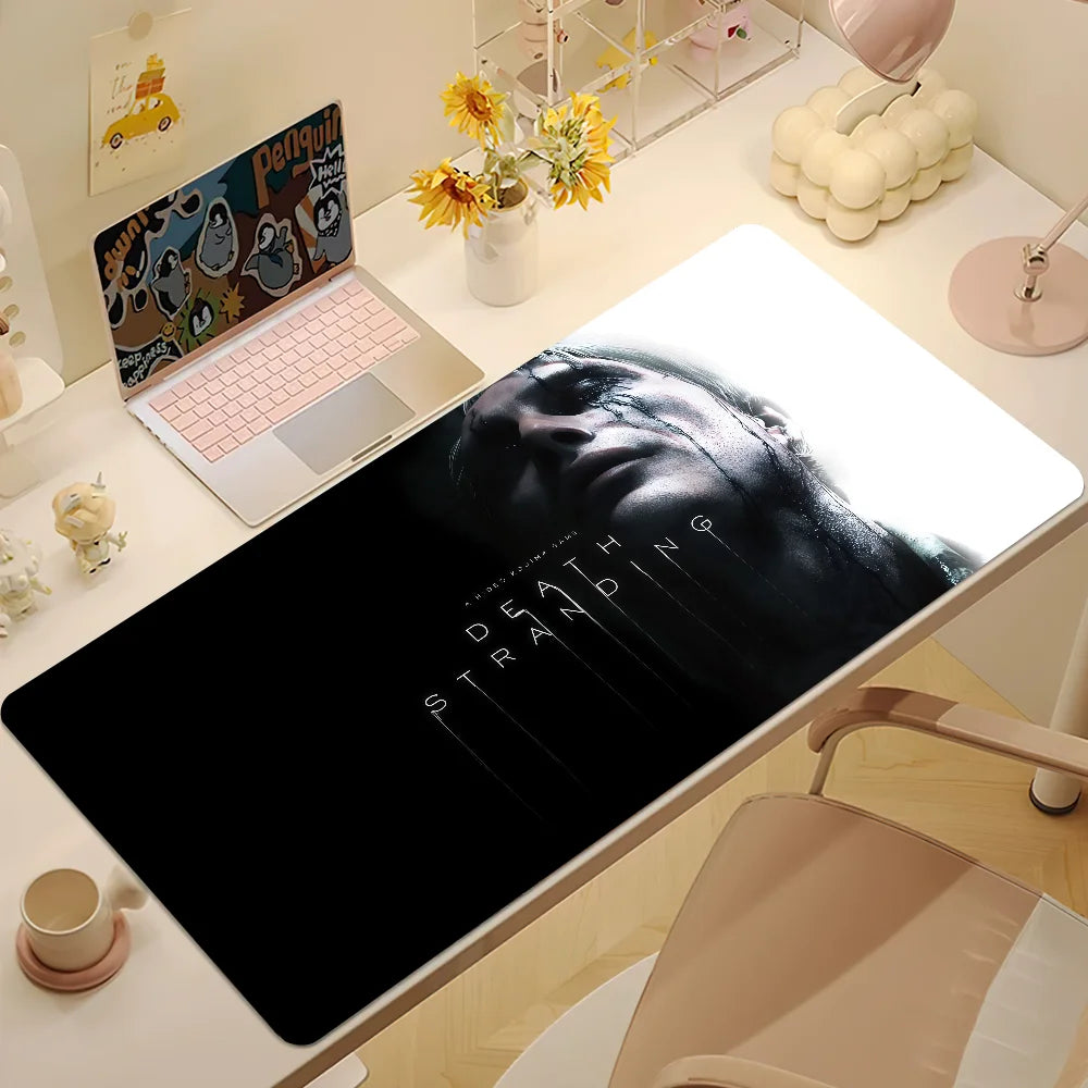 Mouse Pad Anti-fray Home Custom S S-Stranding Game Ergonomic Office Rubber Large Death Desk Mat Keyboard PC Non-slip