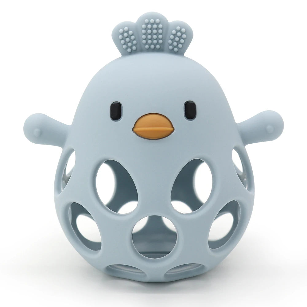 Color Kids 1PCS Silicone Baby Teether Gloves BPA Free Chewable Mittens Anti Biting Hand Protector Infant Teething Toys