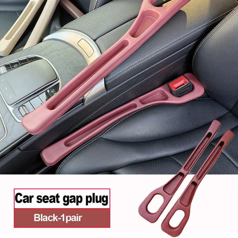 2pcs Car Seat Gap Filler Between Seats Crevice Interior Seat Gap Storage Organizer For VW Toyota Honda BMW AUDI Benz Ford KIA