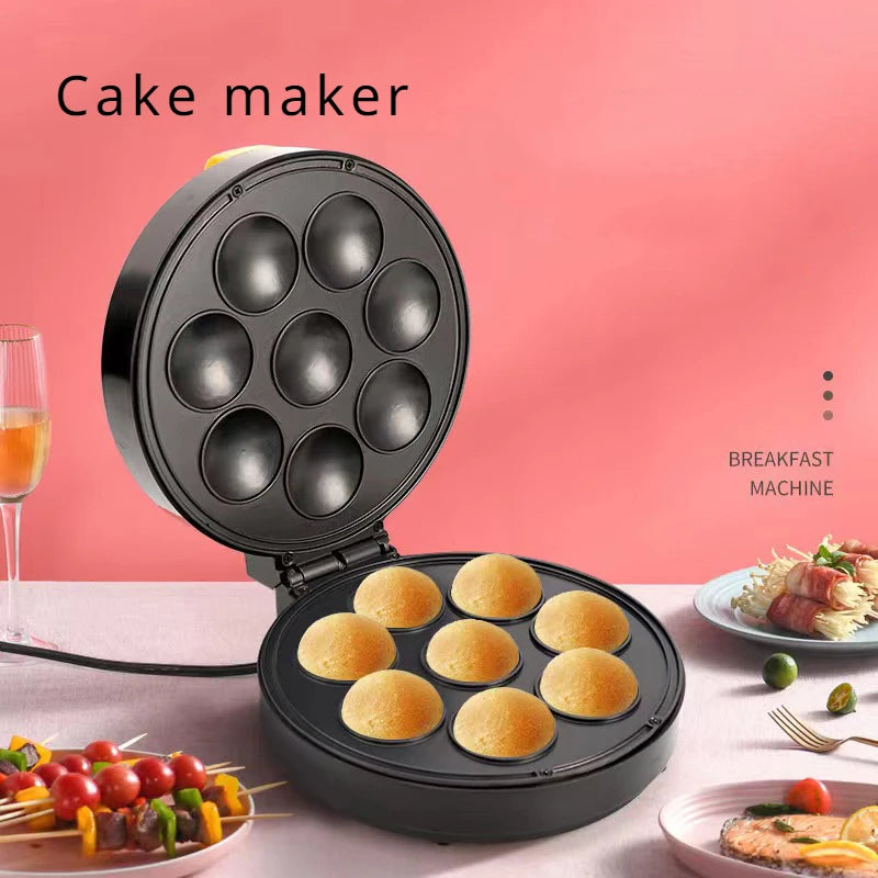 Cake Machine 1PC Breakfast Machine Donut Maker Waffle Maker Sandwiches Household Homemade Breakfast Cooking Appliances