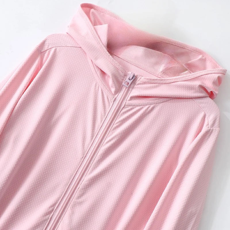 Summer Skin Clothing for Men and Women, Adult Parent-child Children Sun Protection Clothing Sunshade Clothing Outdoor