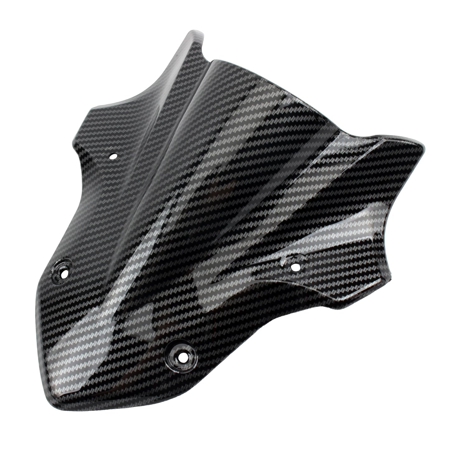 Motorcycle Front Spoiler Fairing Windscreen Windshield Wind Deflector Black Accessories Fit for Kawasaki Z900 2017 2018 2019
