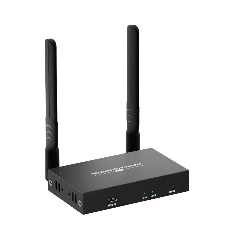 Wireless HDMI Transmitter and Receiver Video Extender 200m 1080p HDMI Wireless Extender Suitable for Meetings Large Conference