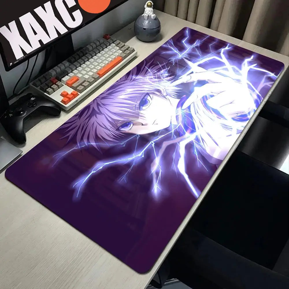 Mouse Pad Gamer Home New HD XXL MousePads Desk Mats Hunter x Hunter Natural Rubber Anti-slip Office Carpet Gamer Mice Pad
