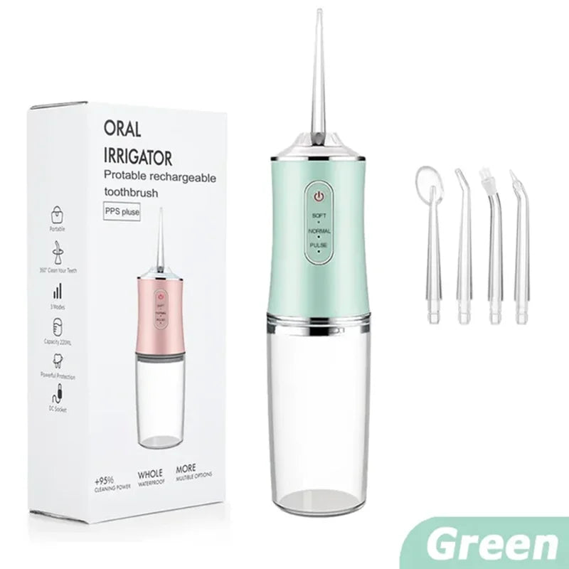 Oral Irrigator Dental Water Jet Flosser Appliance Pick Floss Dentistry Mouth Washing Machine Teeth Whitening Cleaning Tools