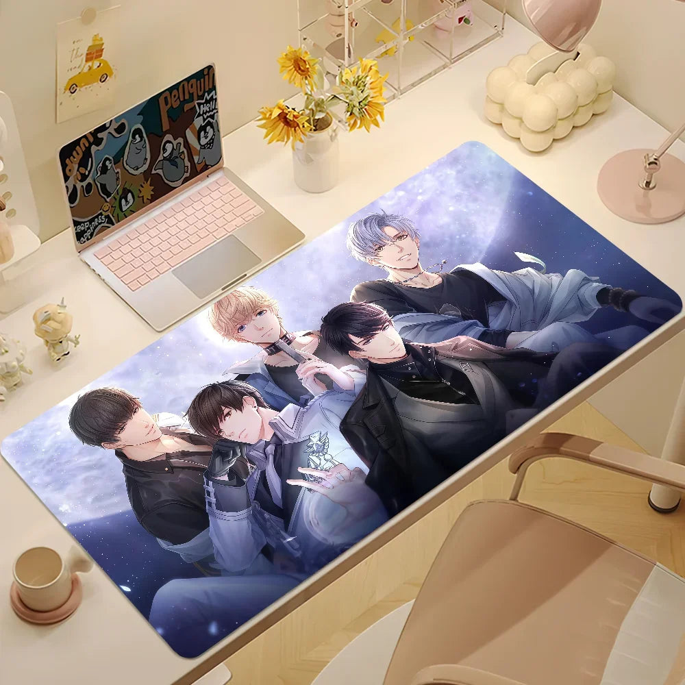 game Mouse Pad Anti-fray Home s Custom Ergonomic Choice Office Queen Rubber Large Desk Mat Keyboard Mr PC Love love Non-slip