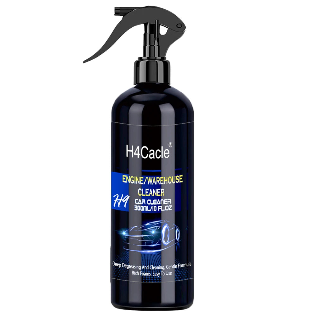 Engine Warehouse Cleaner Spray Gloss Engine Protectant Detailing Degreaser Dust and Heavy Oil Remover No Rinse Car Maintenance