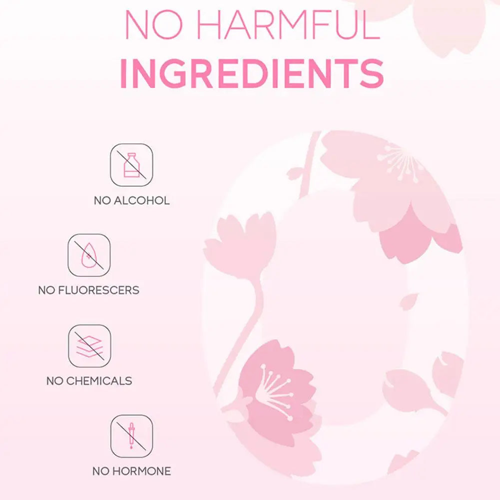 1/5/10Pcs Sakura Facial Toner Moisturizing Firming Skin Soothing Moisturizing Oil Control Hydrating Brightening Face Serum