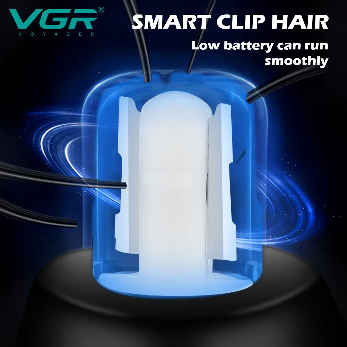 VGR V-613 New Design 2 in 1 IPX 5 Waterproof Hair Removal Appliances Rechargeable Electric Ear Eyebrow Nose Hair Trimmer