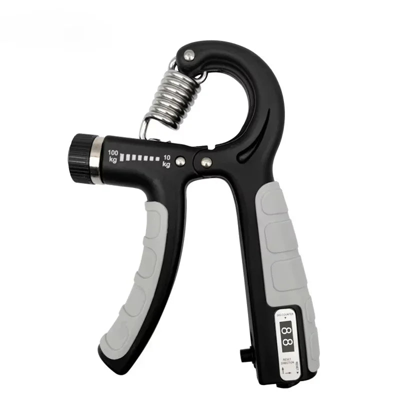 10-100kg Adjustable Counting Grip Strengthener Portable Fitness Grip Strengthener Hand Training Device Grip Strengthener